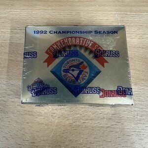 1992 Donruss Toronto Blue Jays Championship Season Commemorative Set, sealed WAX